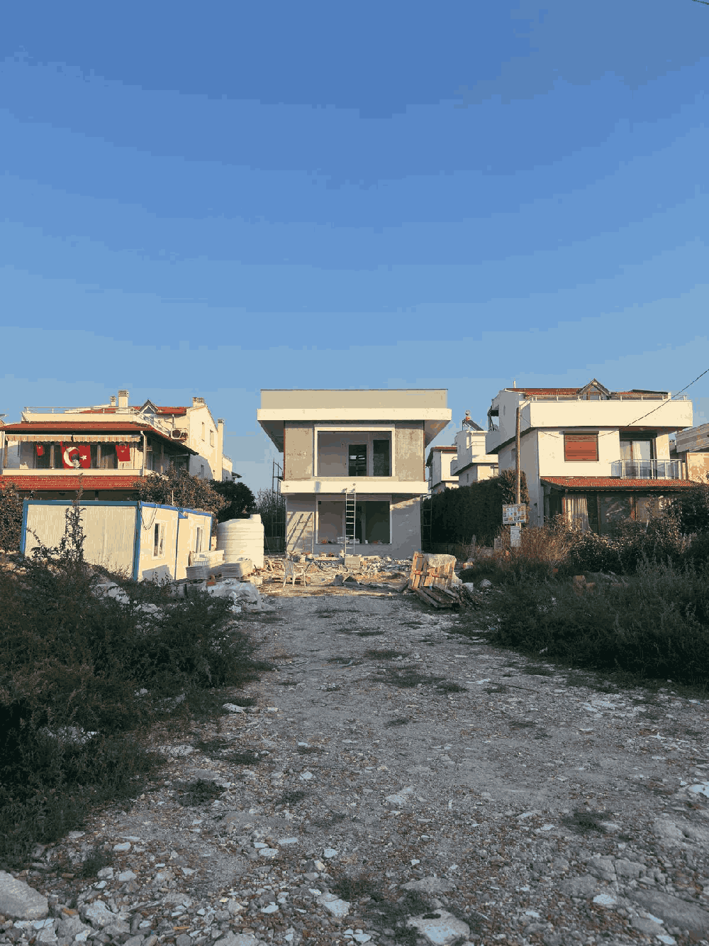 Villa inşaat süreci, Yörükoğlu Mimarlık şantiye yönetimi
